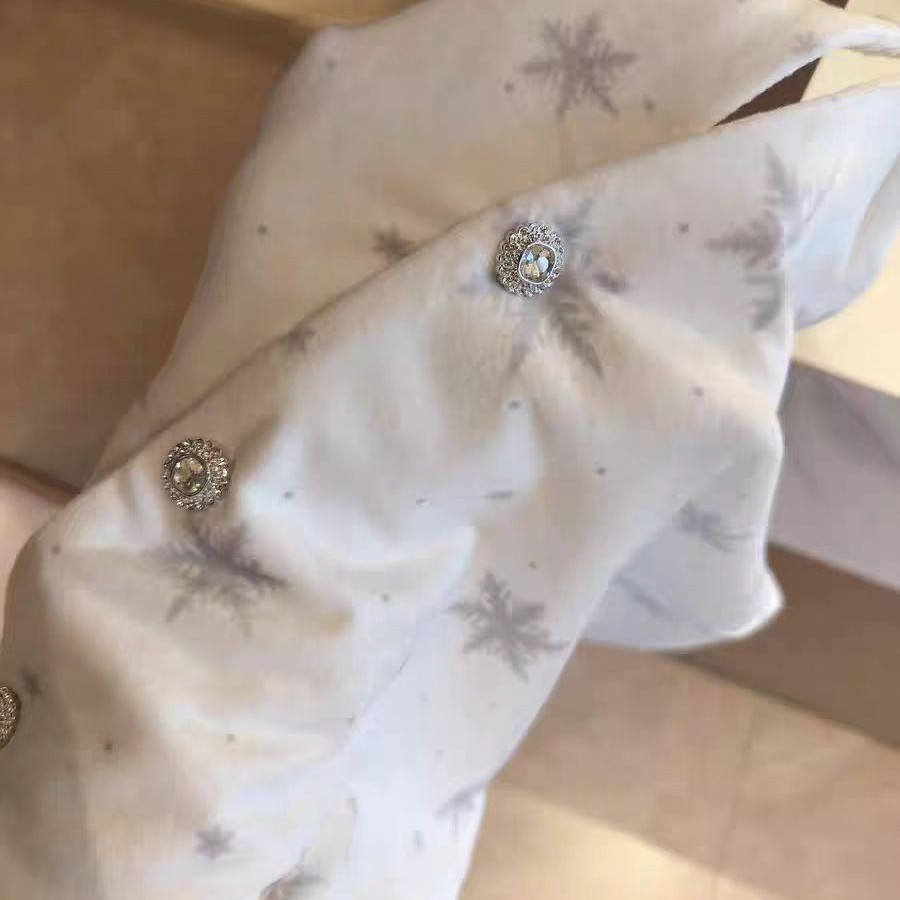 Women's Pajamas with Snowflake Pattern, Island Fleece