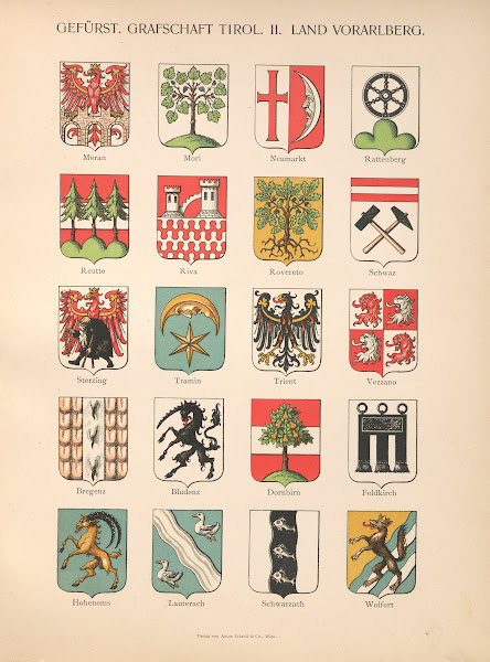 Gefurst Grafschaft Tirol II Land Vorarlberg 1904