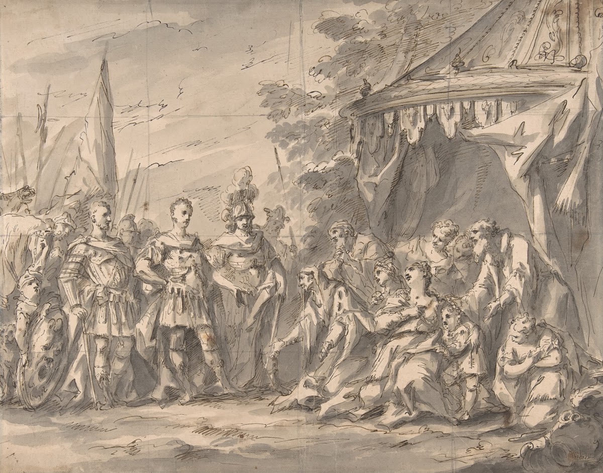 The Family of Darius before Alexander 1717