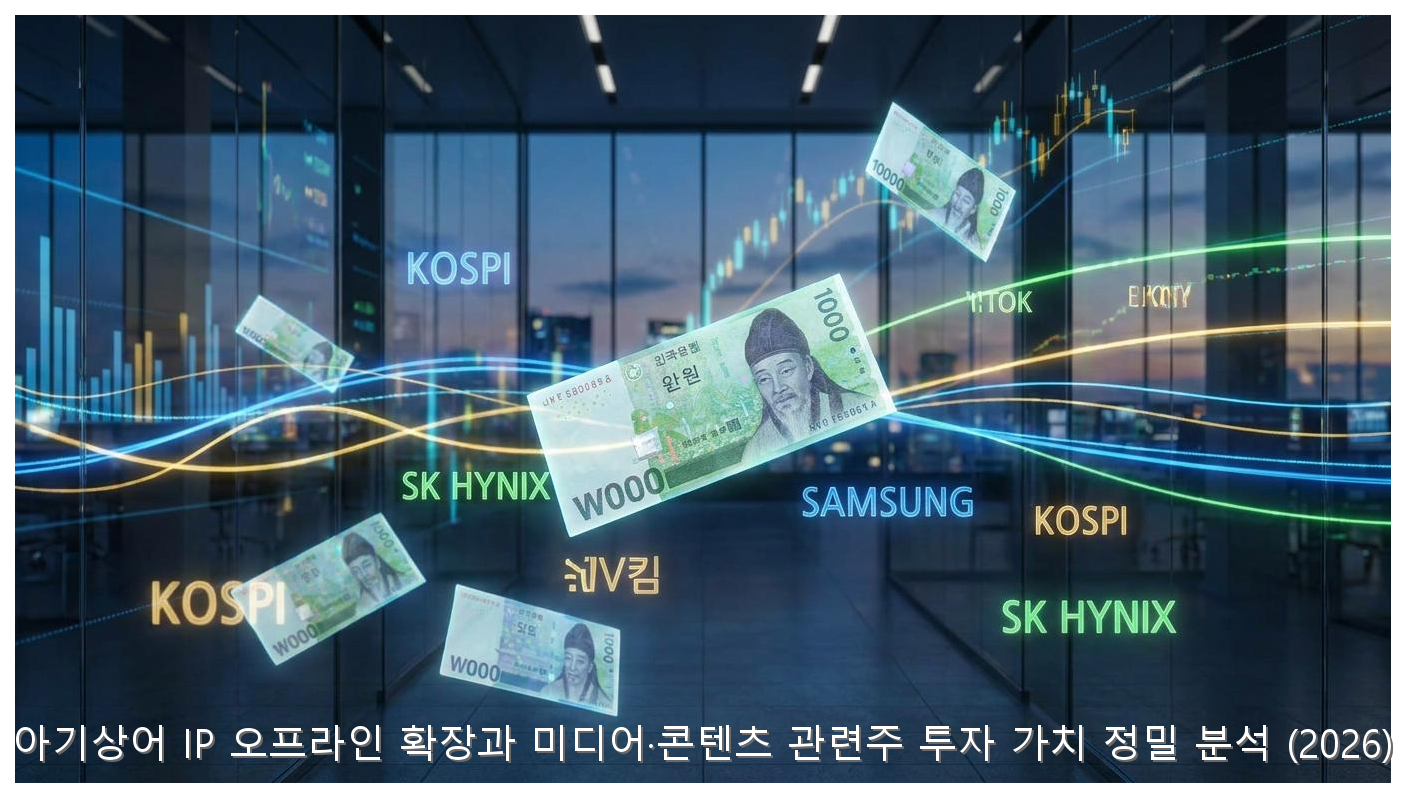 아기상어 IP 오프라인 확장과 미디어·콘텐츠 관련주 투자 가치 정밀 분석 (2026) 핵심 안내 및 분석 인포그래픽 (8)