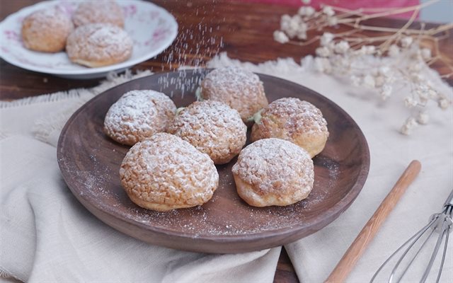 Bánh Su Vỏ Giòn Craquelin