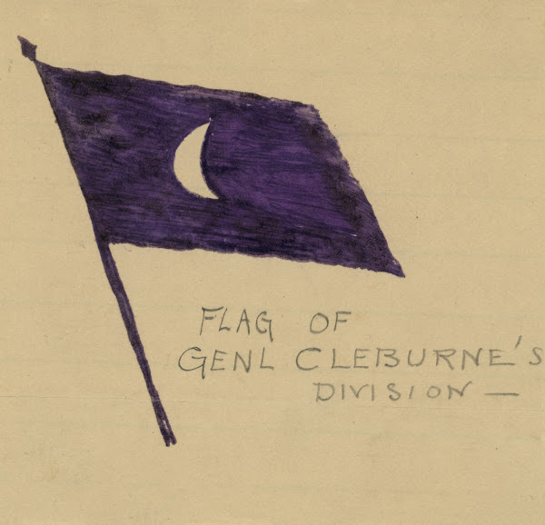 Flag of Genl Cleburnes Division 1862 1864
