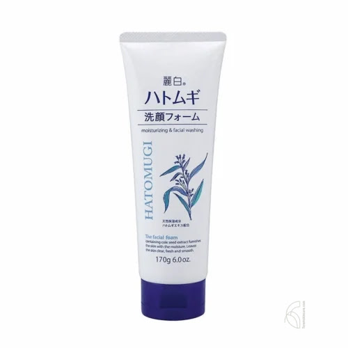 Hatomugi Moisturizing & Facial Foam 170g