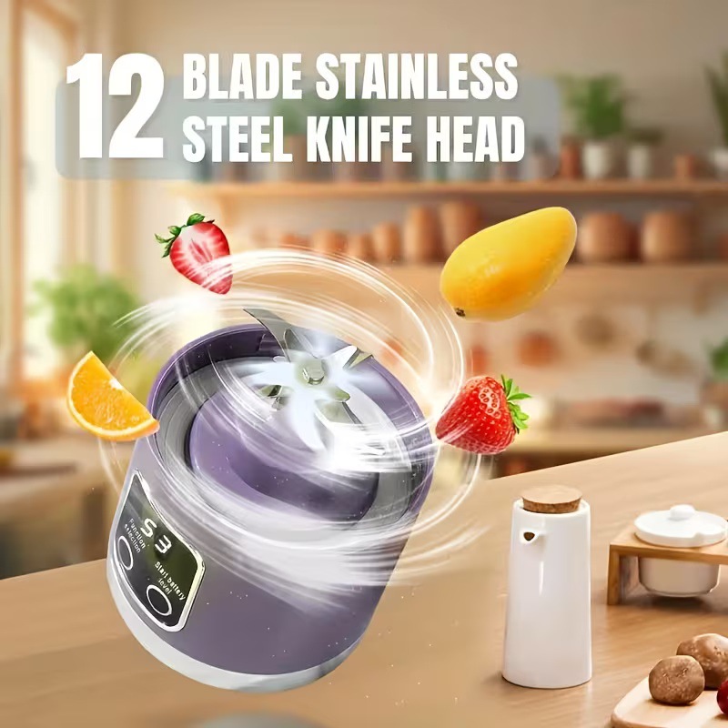 Portable Blender with Battery, 401–600 ml