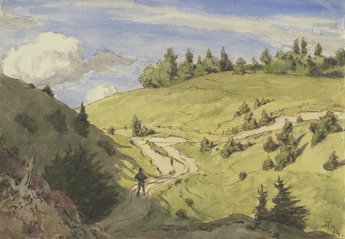 Landscape in the Black Forest 1894