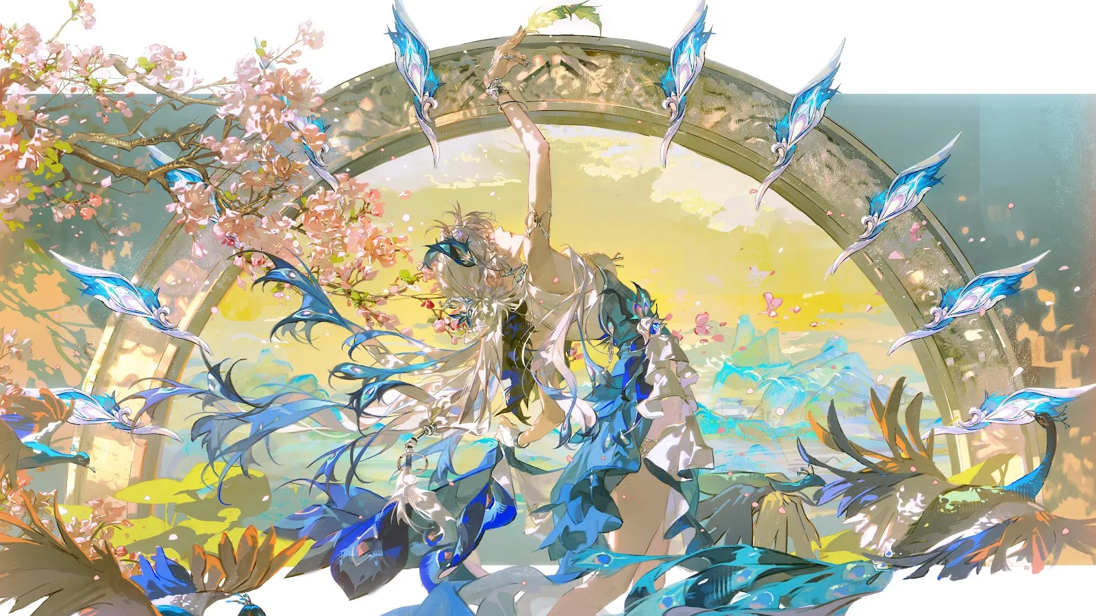 Robin From Honkai Star Rail - Digital Anime Art 5K Wallpaper (5333x3000)