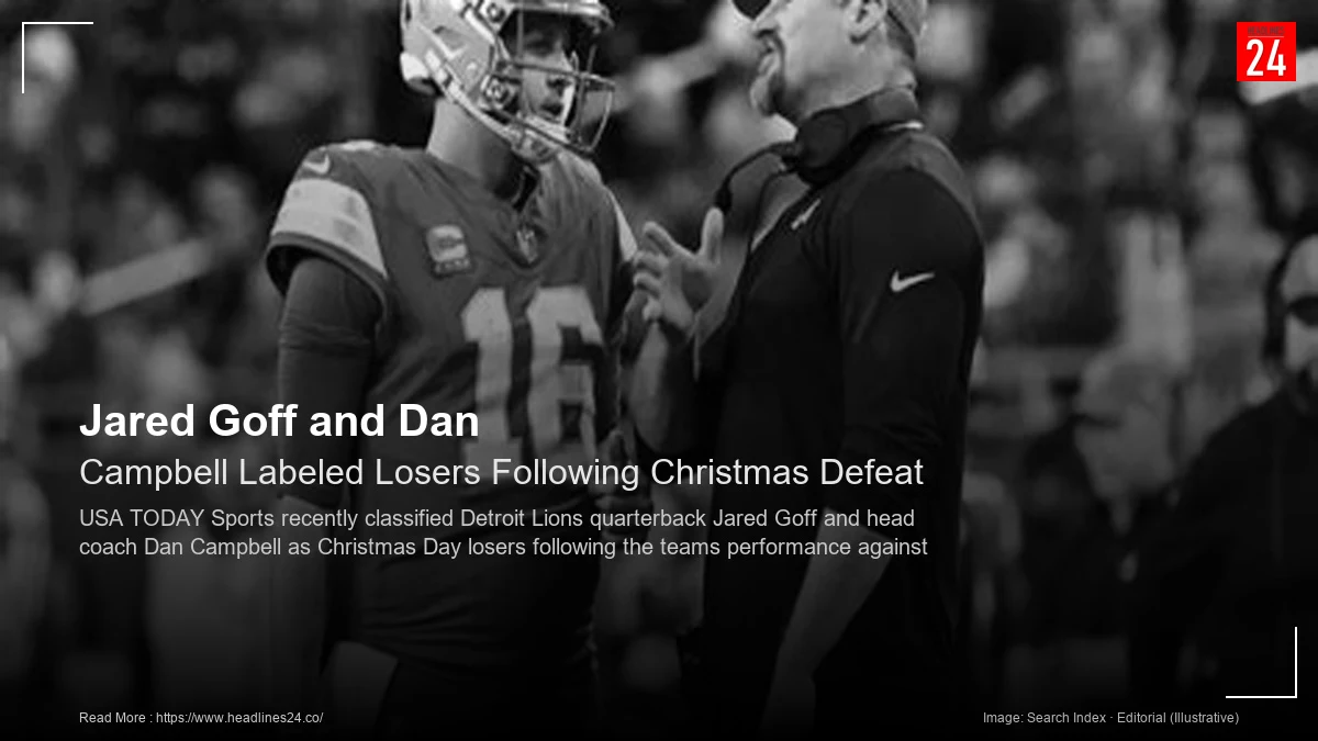 Jared Goff Dan Campbell