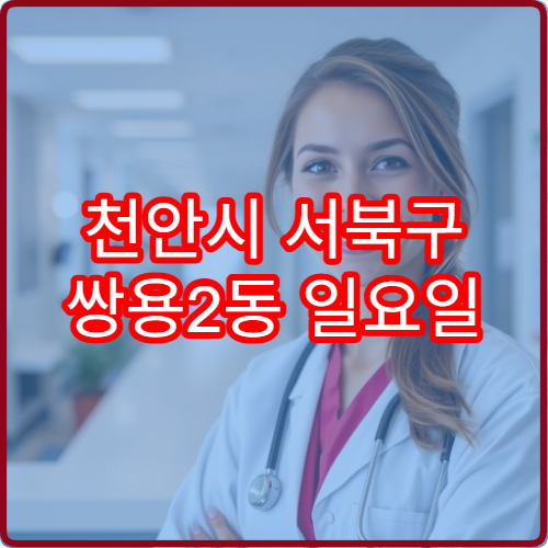 천안시 서북구 쌍용2동 일요일 비뇨의학과 진료 병원 요통 연계 상담