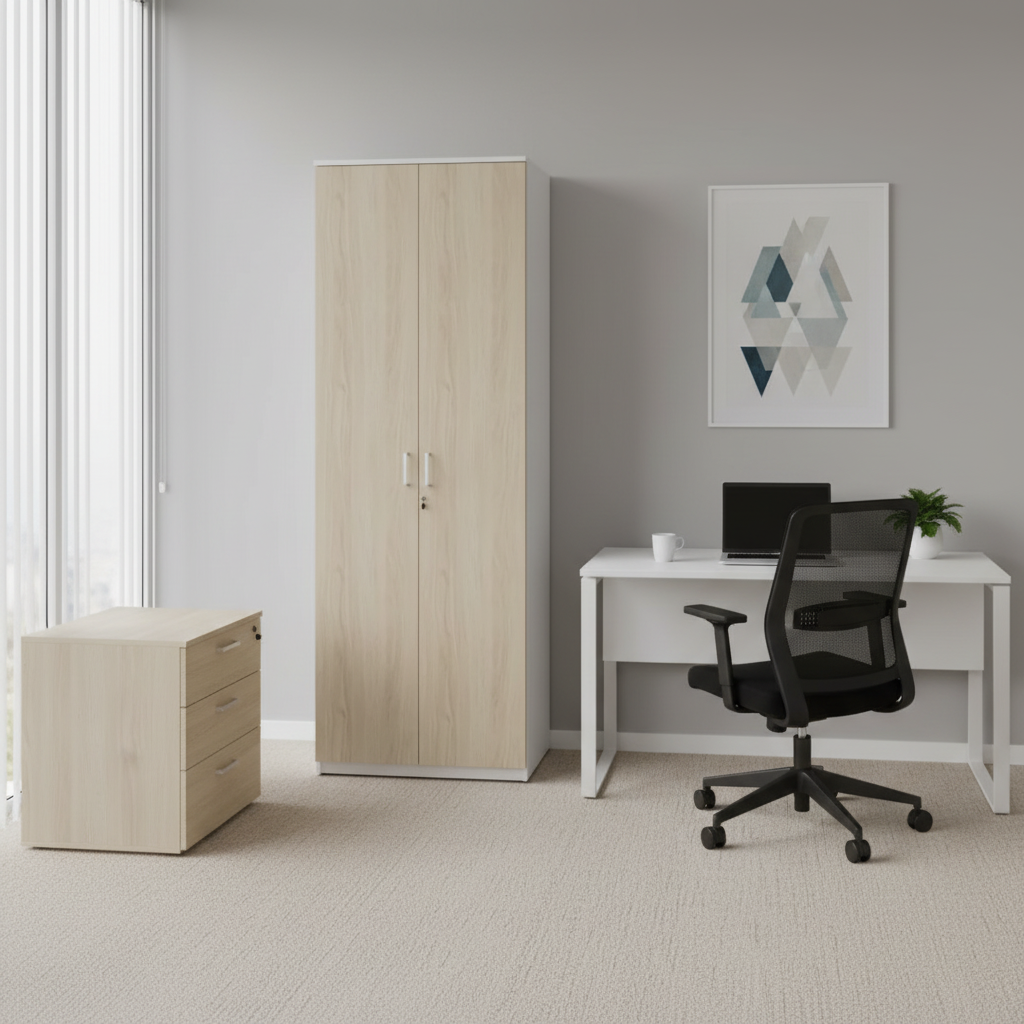 RADAR Color Full Height Two Door Storage (File) Cabinet