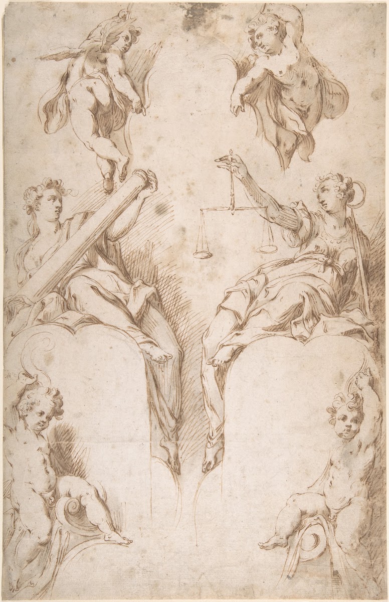 Fortitude and Justice before 1577