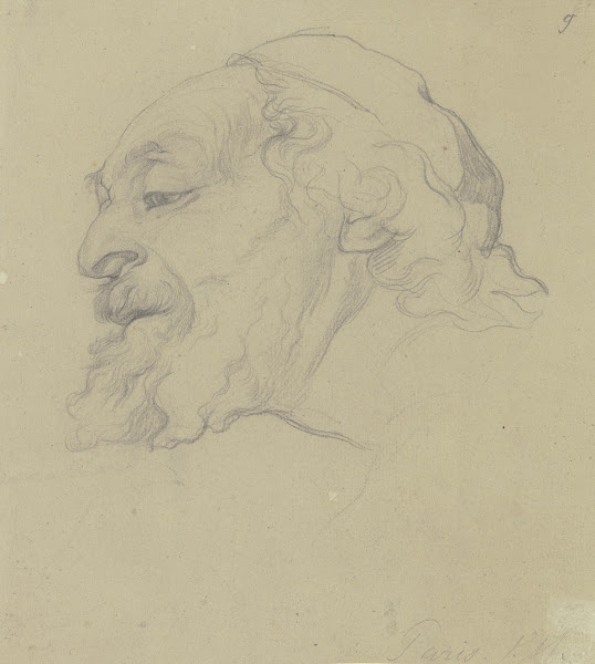 Kopf des Vaters aus dem Verlorenen Sohn ca 1850  1853