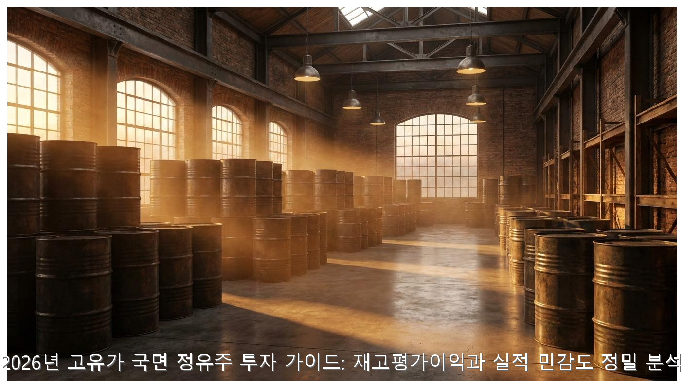 2026년 고유가 국면 정유주 투자 가이드: 재고평가이익과 실적 민감도 정밀 분석 핵심 안내 및 분석 인포그래픽 (2)