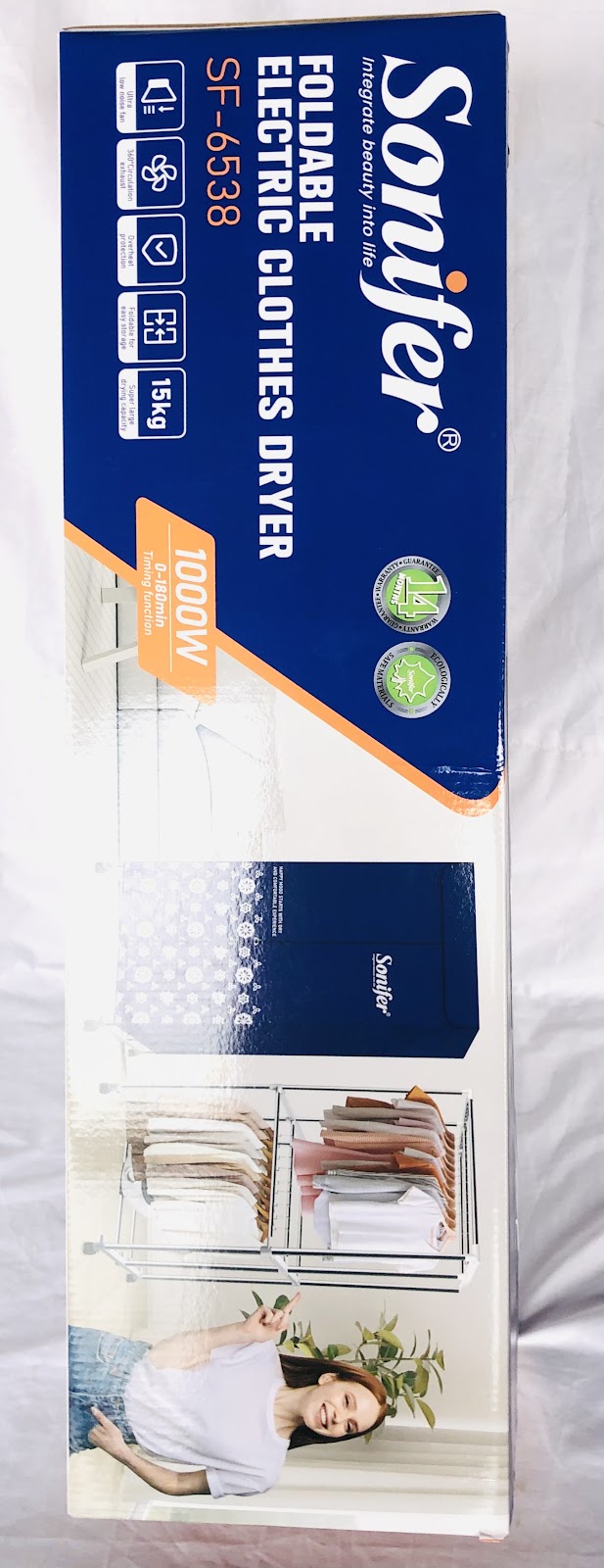 Photo 4 of Sonifer Foldable Electric Clothes Dryer