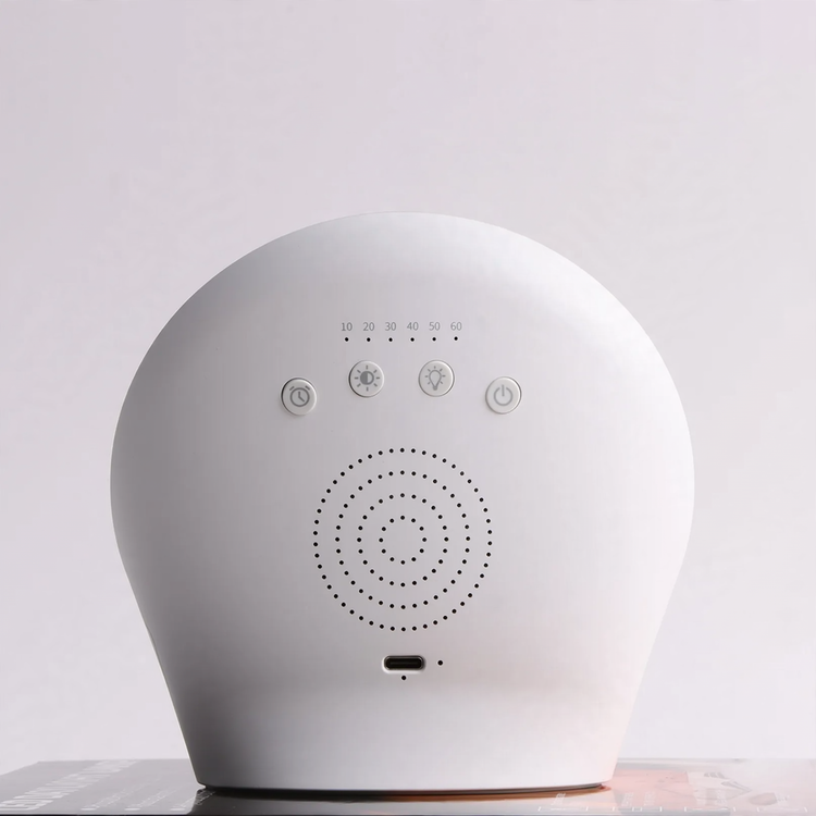 LED-Lichttherapielampe, rund