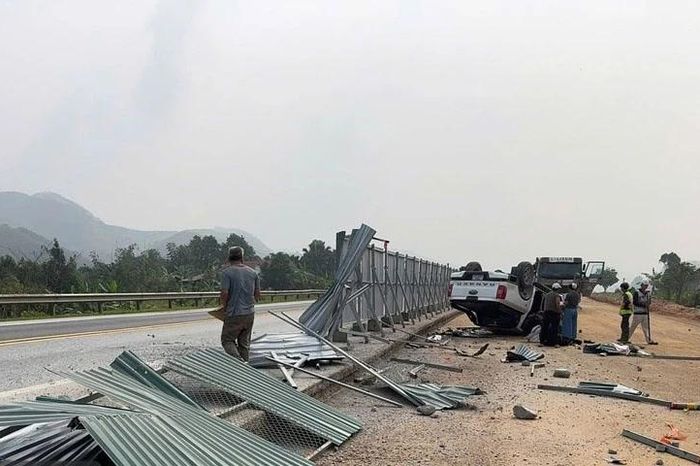 Vi phạm an toàn thi công trên cao tốc, công ty Hòa Hiệp bị phạt 25 triệu - Báo Tri thức &amp; Cuộc sống
