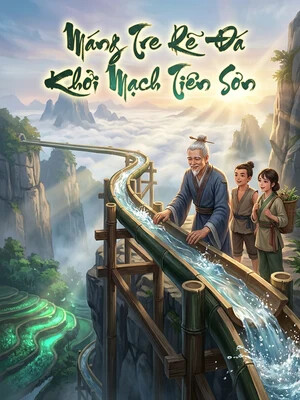 Bìa truyện Máng Tre Rẽ Đá Khơi Mạch Tiên Sơn