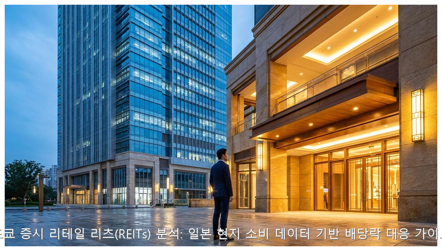 도쿄 증시 리테일 리츠(REITs) 분석: 일본 현지 소비 데이터 기반 배당락 대응 가이드 핵심 안내 및 분석 인포그래픽 (3)