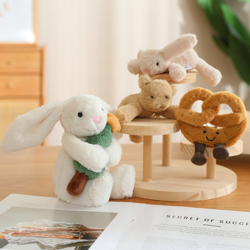 Plush bunny with heart, plush toy