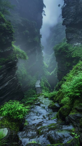 Jungle Staircase Picture