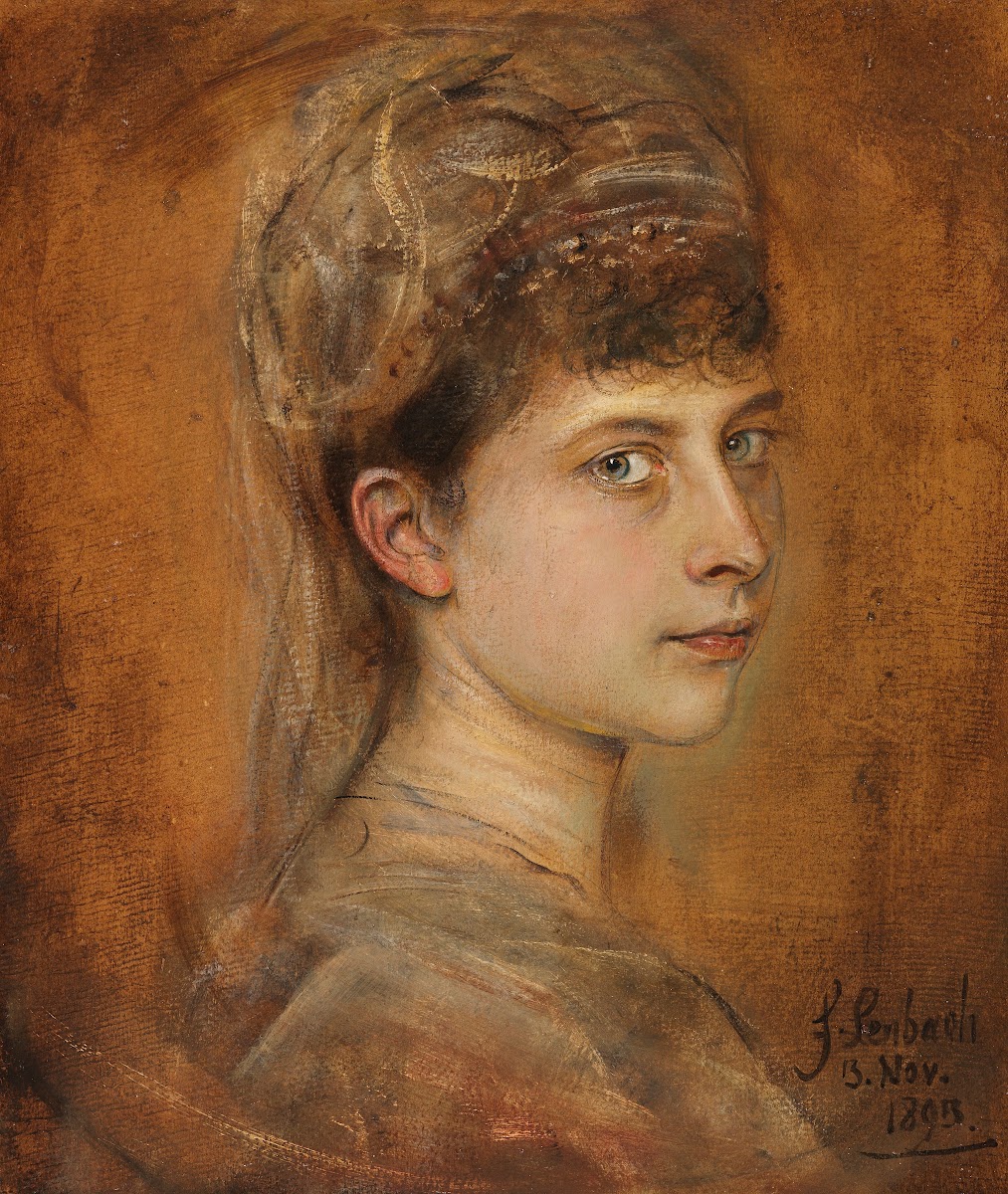 Charlotte von Meiningen Prinzessin von Preussen 1895
