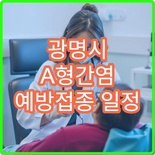 광명시 A형간염 예방접종 일정 관리 간 건강 체크 내과 병원