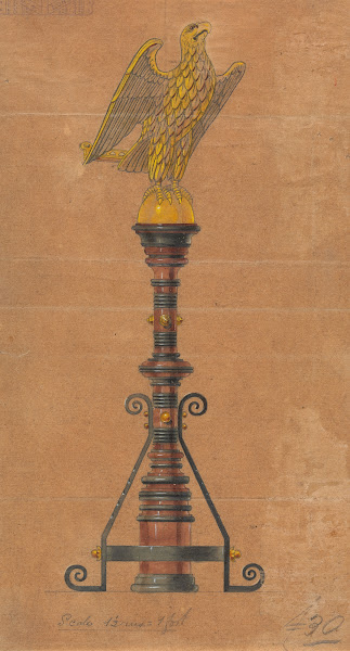 Design executed for Jones and Willis metal and wood workers and church furniture