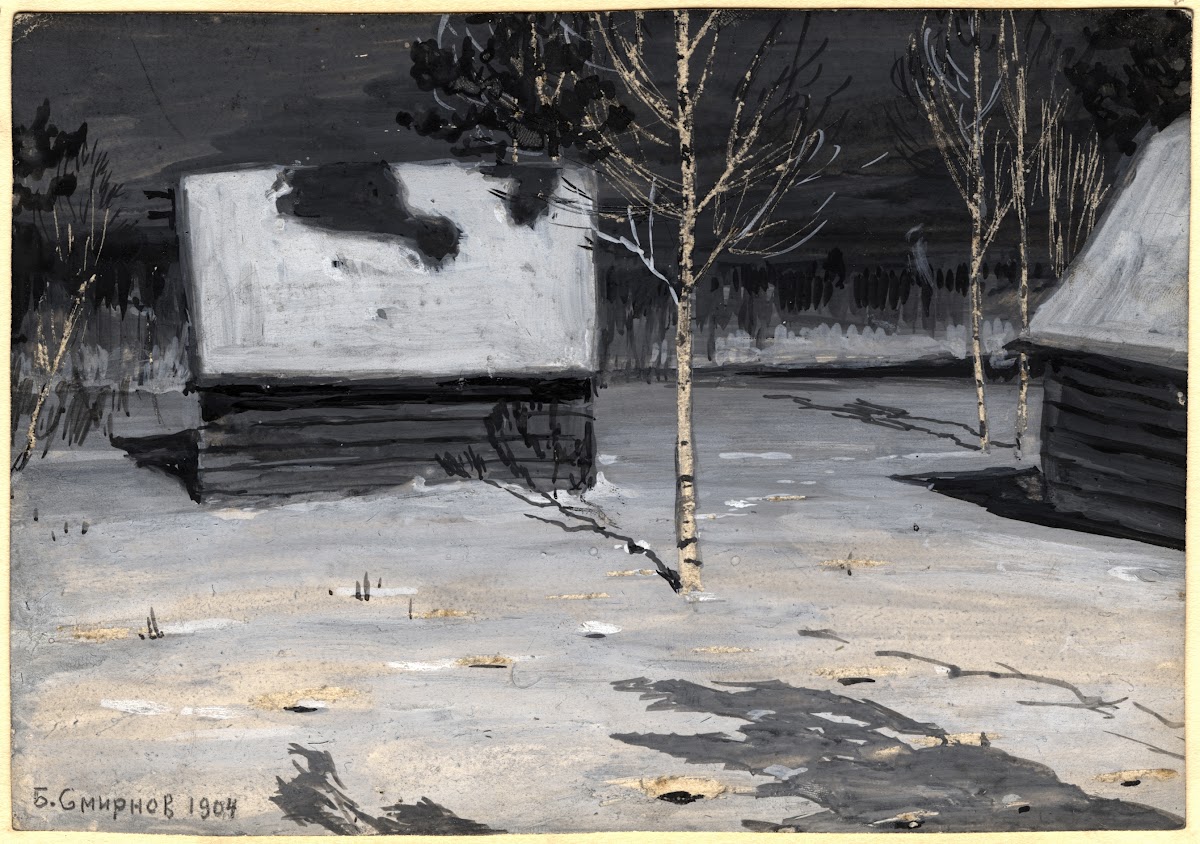 Moonlit Night near Irkutsk 1904