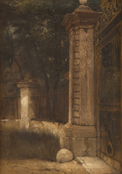 Entrance to the park 1878