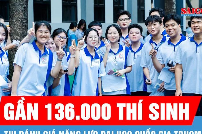 Gần 136.000 thí sinh tham gia kỳ thi đánh giá năng lực Đại học Quốc gia TPHCM - Báo Sài Gòn Giải Phóng