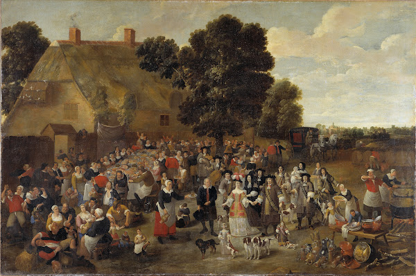 Village Wedding and Open Air Feast