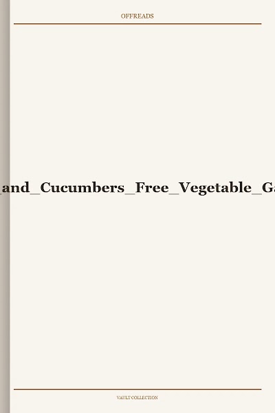 10x10 Squash and Cucumbers Free Vegetable Garden Plan