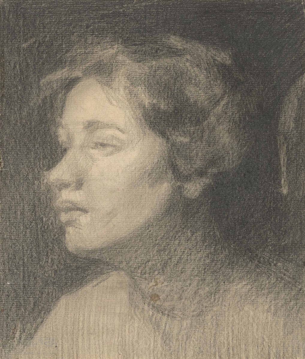 Head Study of a Girl 1911