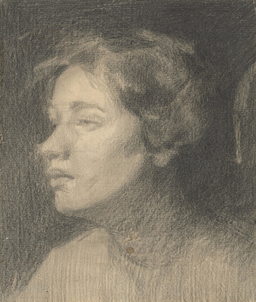 Head Study of a Girl 1911