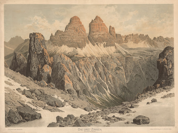 Die drei Zinnen aus den Dolomiten