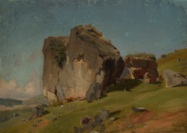 Felsenstudie 1860