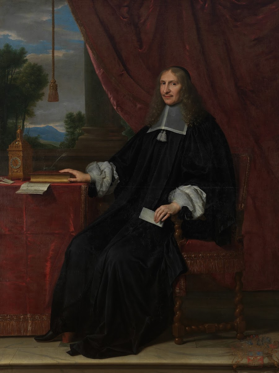 Portrait of Mr Le Camus in official dress 1668