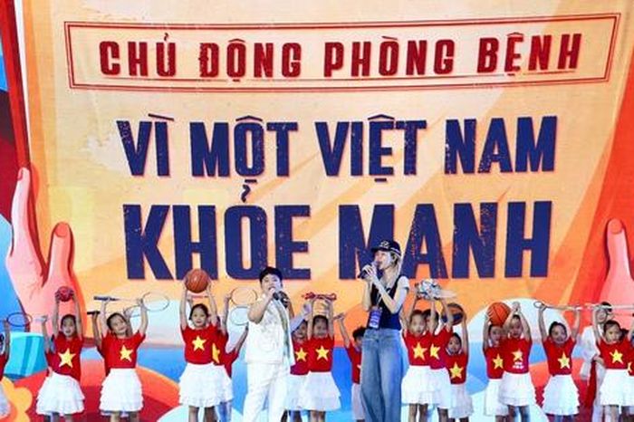 Hoàn tất tổng duyệt, sẵn sàng cho Lễ mít tinh Ngày Sức khỏe toàn dân - Báo Sức Khỏe &amp; Đời Sống