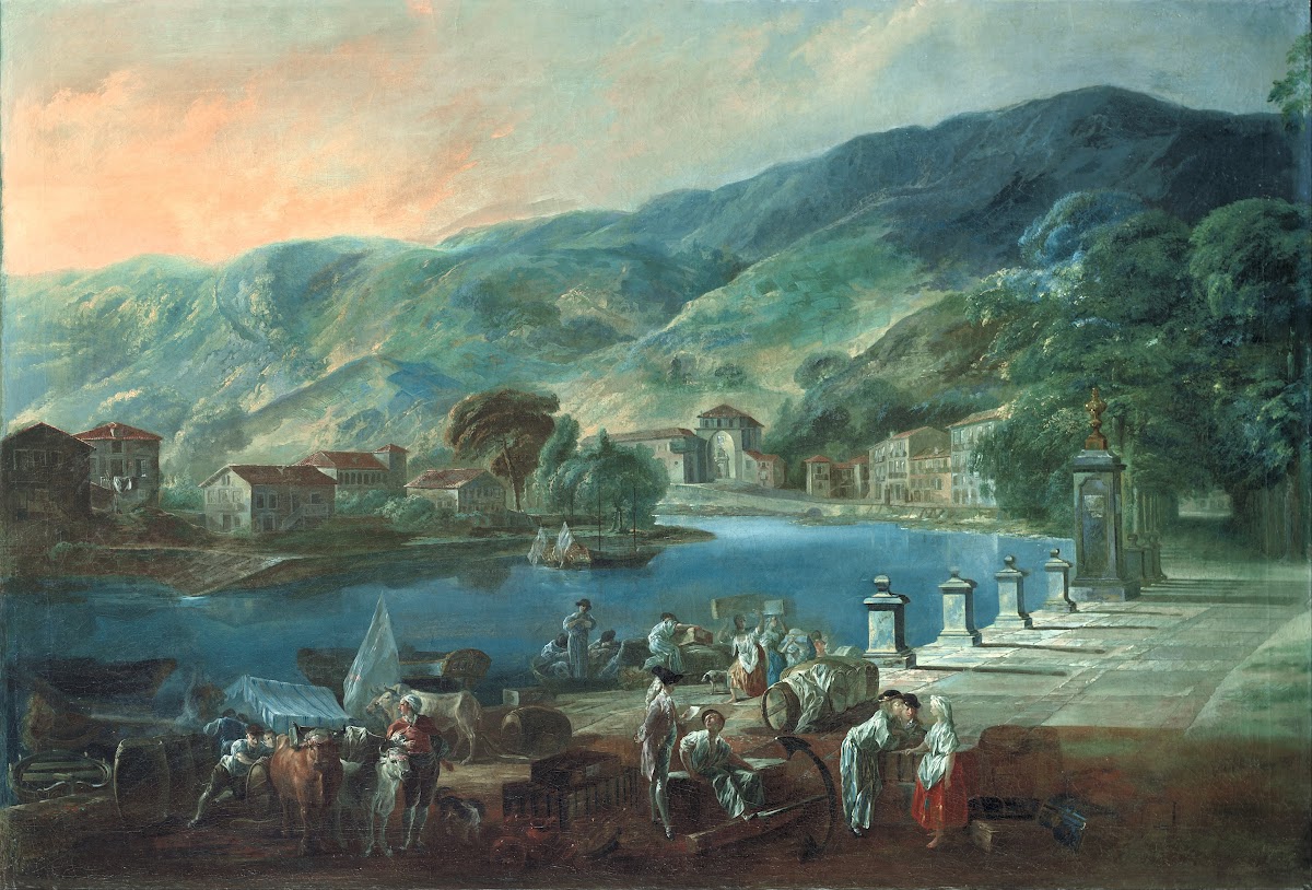 View of El Arenal in Bilbao 1783 1784