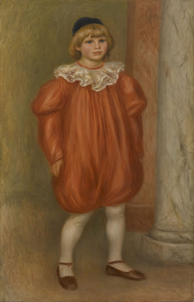 Claude Renoir in Clown Costume 1909