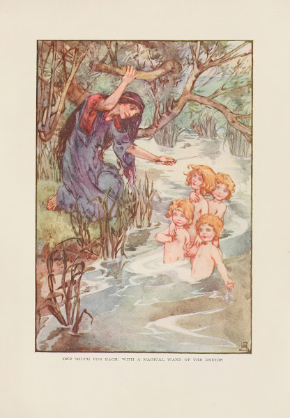 One touch for each with a magical wand of the Druids 1915