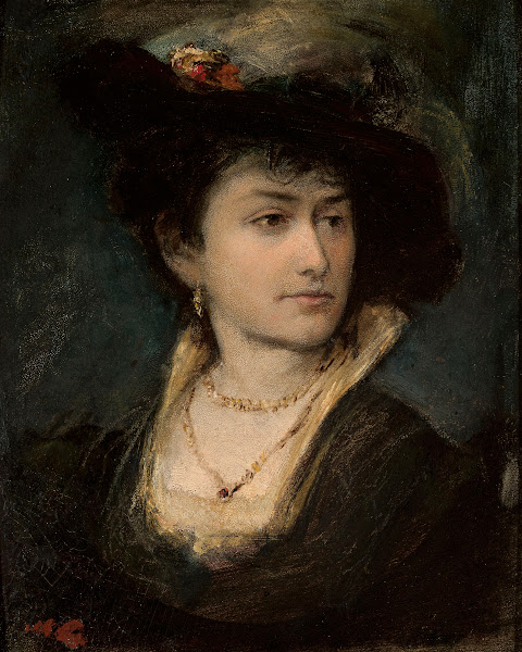 Portrait of Anna artists sister 1877   1878