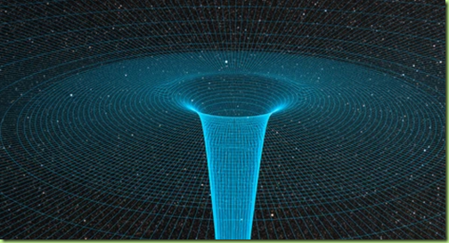 ripple-spacetime-continuum-displaying-gravitational-260nw-1616330383