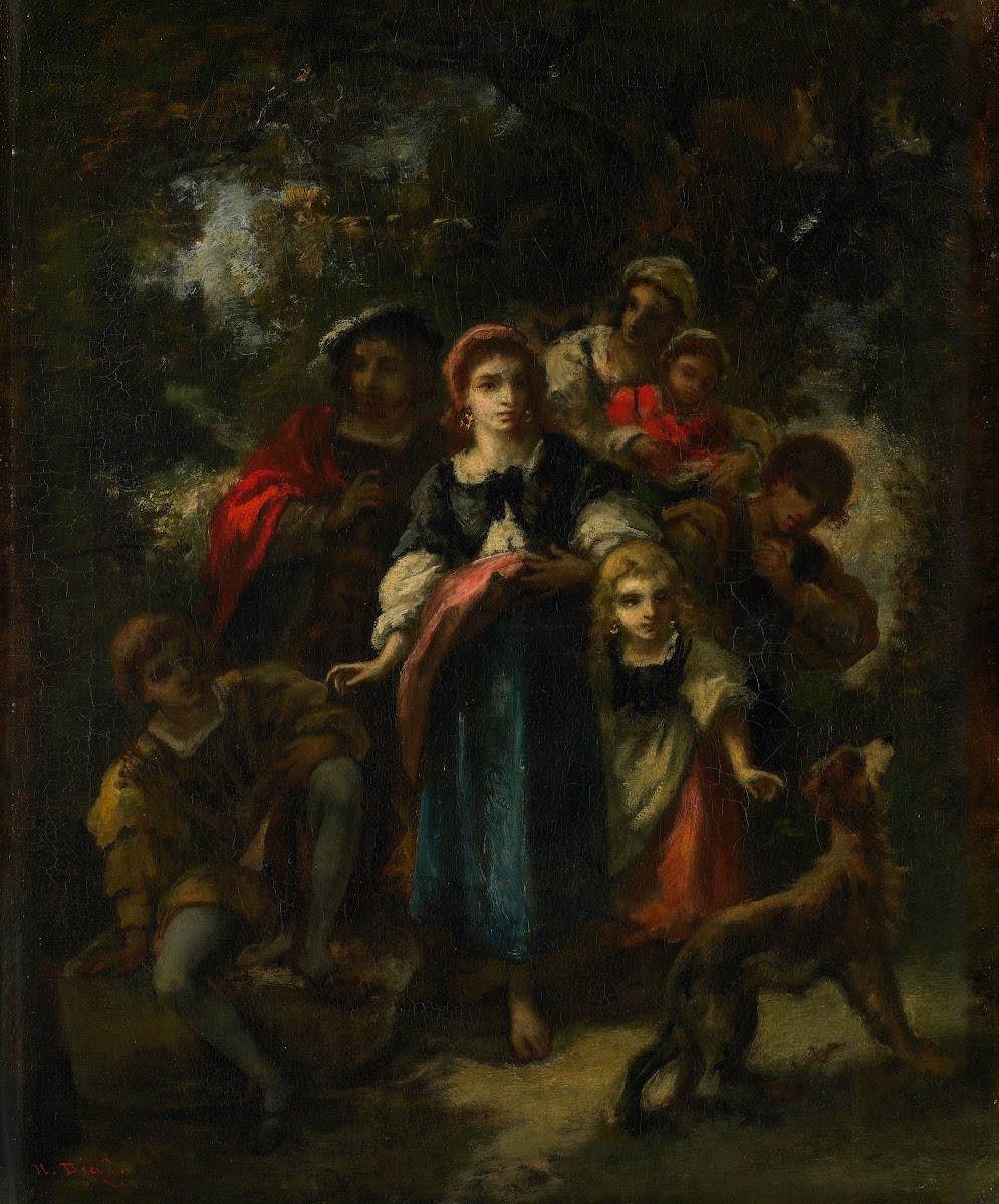 Descent of the Bohemians c 1860
