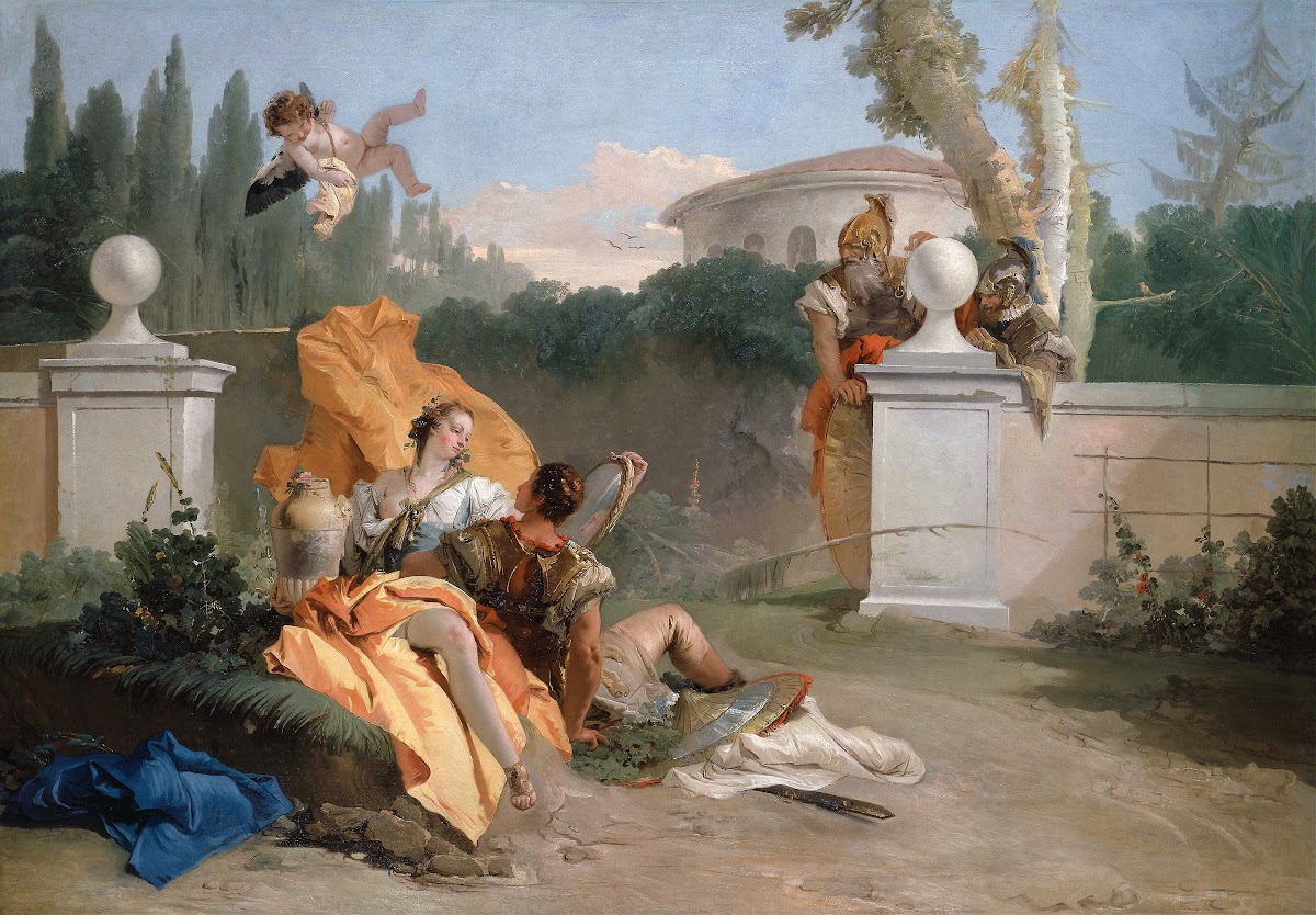Rinaldo and Armida in Her Garden 1742