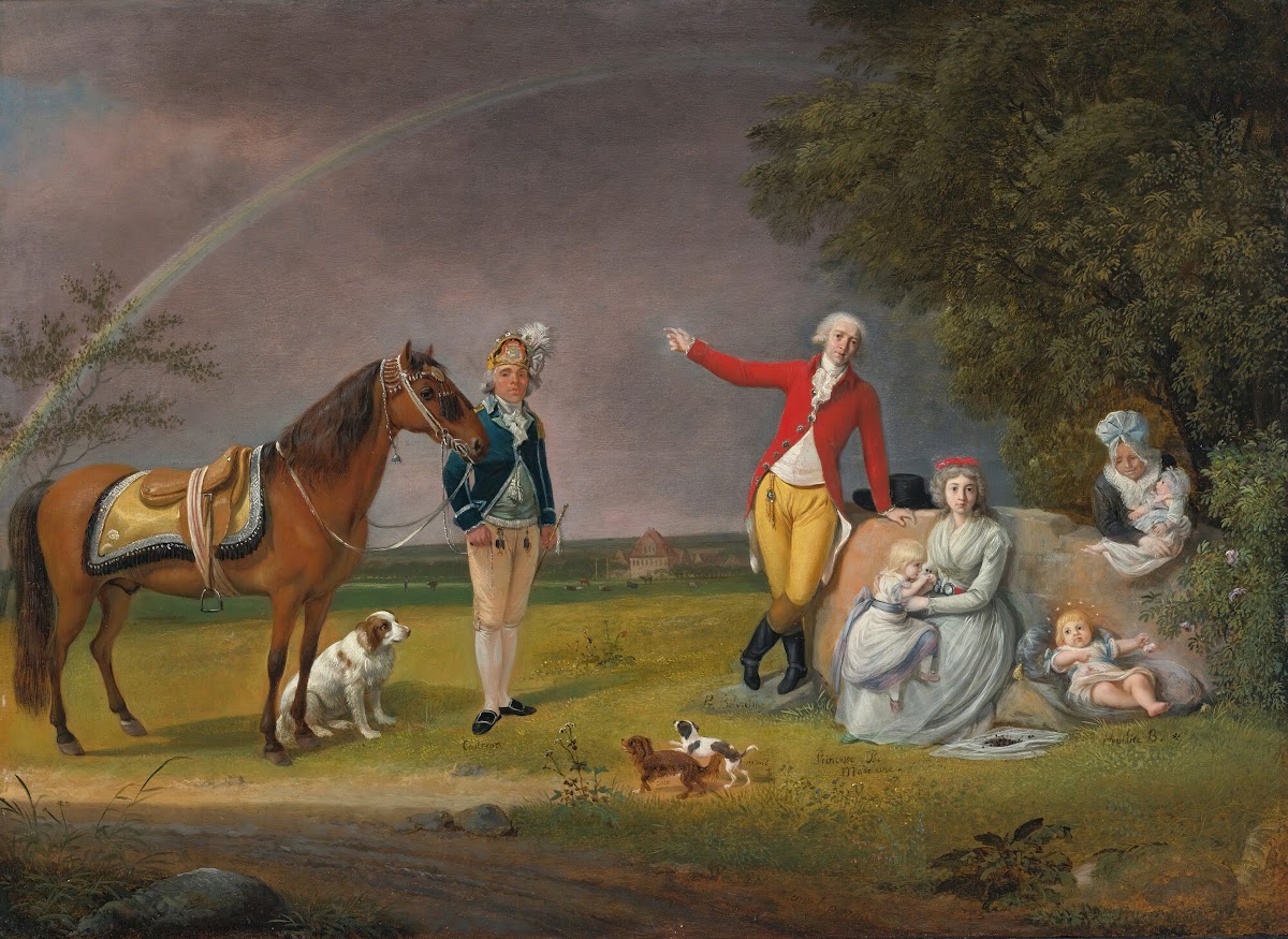Portrait of Prince Alexander MikhailovichBeloselsky And HisFamily In a Landscape