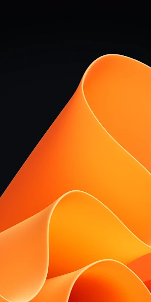 Microsoft, Digital Art, Dark Background, Colorful, Waveforms 4K Wallpaper Background