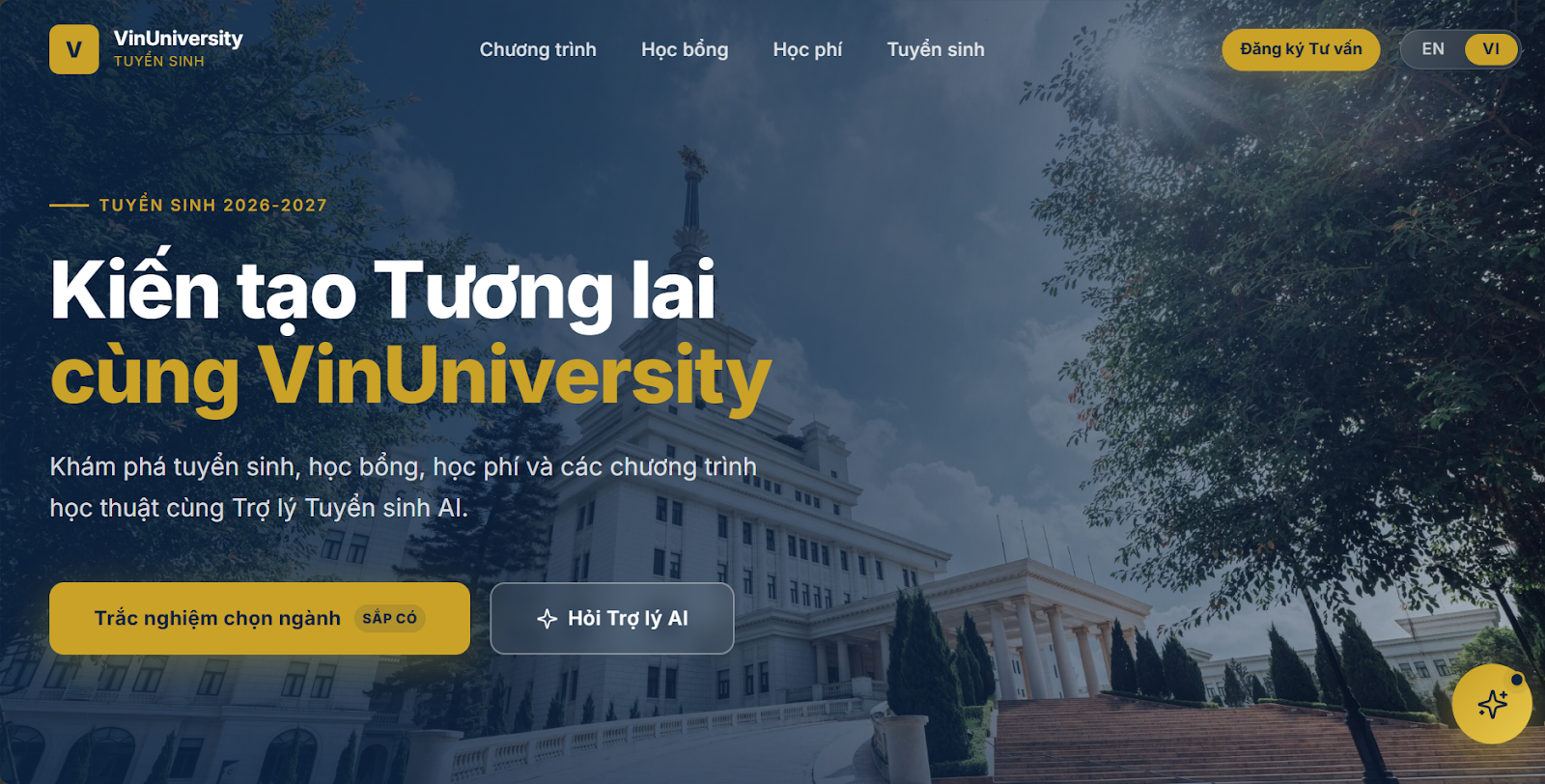 VinUni Admissions AI Assistant