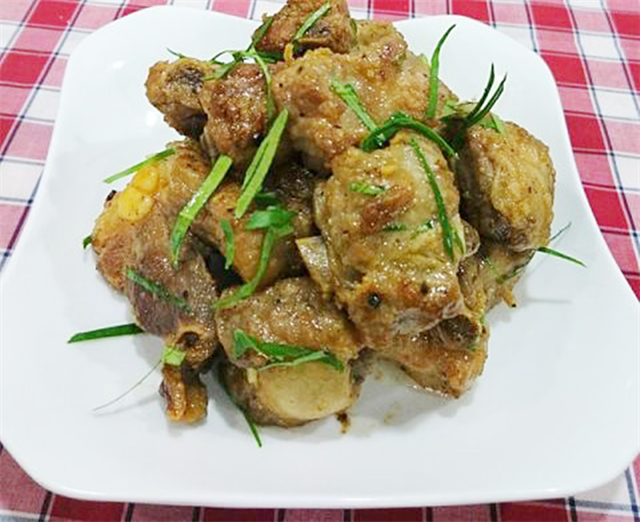 Sườn Non Rim Lá Chanh