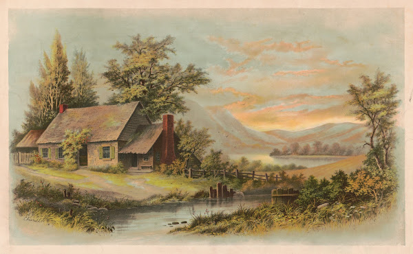 An old homstead in Mohawk Valley 1898