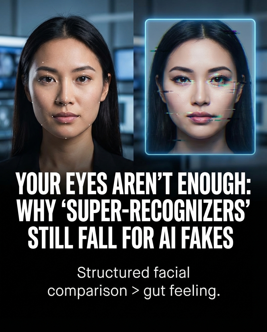 Why Super-Recognizers Still Fall for AI Fake IDs